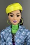 Mattel - Barbie - BMR1959 - Neon Motocross Dress & Oversized Denim Jacket  - Poupée